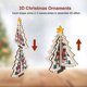 thumbnail image 5 of 8 Piezas Pequeños Colgantes de Navidad de Madera, Adornos de Árbol de Navidad 3d Decoración Colgante de Madera, Decoración de Árbol de Navidad de Madera, Decoración de Navidad de M, 5 of 5