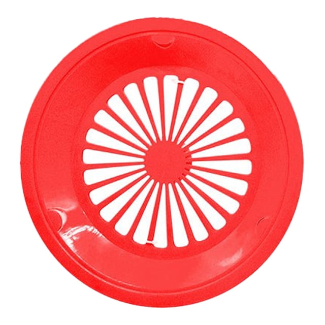 PEKIOGT Plastic Hollowed Out Tray Barbecue Tray Paper Tray PP Partition Tray Plastic Dinner Plate