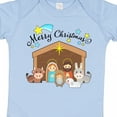 thumbnail image 4 of Inktastic Merry Christmas Cute Nativity Scene Boys or Girls Baby Bodysuit, 4 of 5