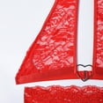 thumbnail image 5 of uublik Valentines Lingerie Set for Women Bodysuit Plus Size Sexy Naughty Babydoll Lace, 5 of 5