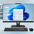 thumbnail image 2 of Computadora All In One MSI MODERN AM242TP Intel Core 3 100U 16GB 512GB SSD 23.8" IPS FHD Touch W11H USB-C Teclado Mouse Altavoz + Cable USB-C negro, 2 of 6