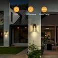 thumbnail image 4 of VIANIS Outdoor Wall Lantern, Oil-Rubbed Bronze Exterior Garage Light Fixtures Wall Mount Sconce Lamp, Anti-Rust Metal LED Front Porch Lights, Modern Dusk to Dawn Outside Lighting Fixtures for House, 4 of 7