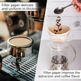 thumbnail image 4 of Coffee Filters, Set of 100， Disposable Coffee Filter Papers, Size 04，Unbleached Cone Paper Filters for Coffee Dripper & Pour Over Coffee Maker, 4 of 7