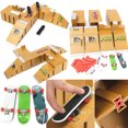thumbnail image 2 of Skate Park Ramp Parts Creative For Tech Deck Fingerboard Finger Board Parks Amateur Kids Childrens Birthday Gift Toy, 2 of 8