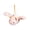 Pink, variant on Electric Flying Bird Toy with Soothing Sounds, Flapping Wings Mobile Hanging Plush, Visual Tracking Development Play, Sensory Calming Gift for Decor