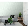 thumbnail image 3 of ESTA Home Fantine Mint Geometric Wallpaper, 20.5-in by 33-ft, 3 of 9