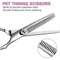 thumbnail image 2 of Dog Ging Scissors Kit With Safety Round Tip, Less Steel Dog Ging Scissors Set For And Short H Of Dog Cat Pets, 2 of 5