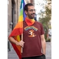thumbnail image 2 of Love For All Corgi With Flag T-Shirt Men -Smartprints Designs, Male Small, 2 of 4