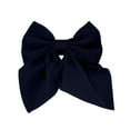 thumbnail image 1 of WIFKLSIIPG Solid Color Bow Bill Clip Hair Card Female Hair Net Red Candy Color Cute Wind Hair Accessories Back Hair, 1 of 8