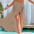 thumbnail image 5 of ZPAQI Sarong Coverups for Women Beach-Wrap Skirt Swimsuit Wrap Long Swim-Pareo, 5 of 21