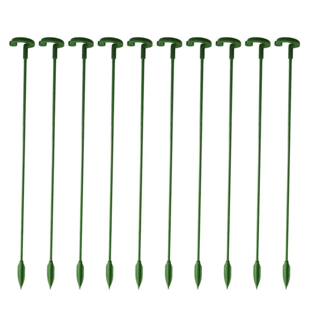 asddcavvf Support Post Fixed Lodging Special Bracket Home Gardening Potted Flower Shape Support Rod Clip Hair Clip Rectangular Hair Clips