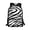 Zebra Stripe Pattern, variant on Uourmeti Tiger Stripe Adjustable Buckle Polyester Backpack, 17 Inch Big Capacity School Backpack Smooth Zippers School Bag for Teenagers