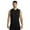 Black, variant on YUSHOW Mens Active Workout Hoodie Tank Tops Sleeveless Quick Dry Athletic Trainning Muscle Gym Shirt Black,L