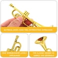 thumbnail image 2 of LOVEVER 24 Pcs Musical Instrument Model Trumpet Mini Toys Children’s Garland Plastic, 2 of 6