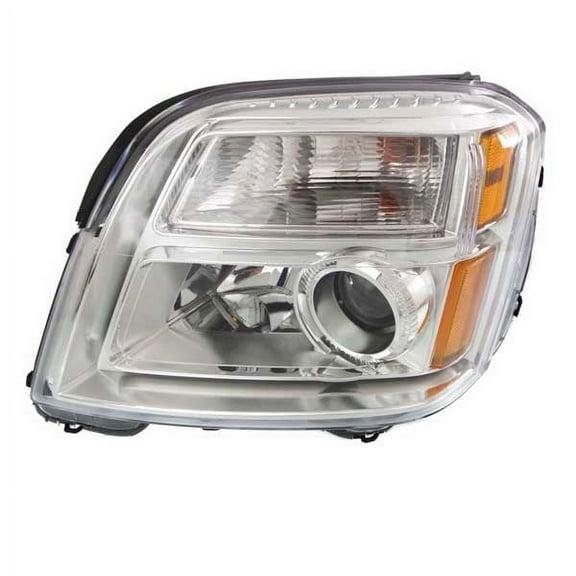 For 10-15 Terrain Front Halogen Headlight Headlamp Head Light w/Bulb Driver Side