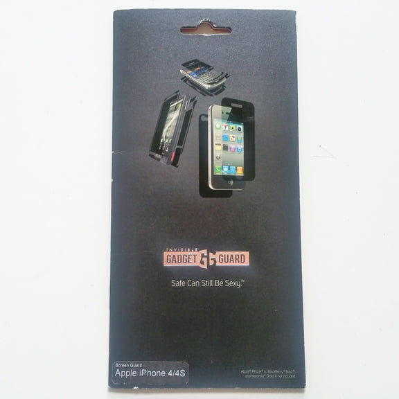 Gadget Guard Invisible Screen Protector for Apple iPhone 4S / 4 - Clear