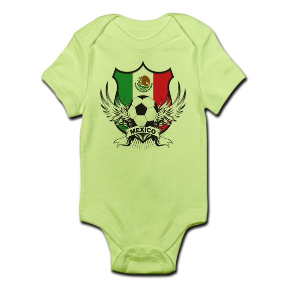 CafePress - Mexico World Cup Soccer Infant Bodysuit - Baby Light Bodysuit