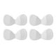 thumbnail image 4 of 4 Almohadillas para sujetador, insertos push-up, esponja transpirable, copas de sujetador deportivo invisibles Blanco, 4 of 4