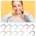 thumbnail image 6 of 12Pcs 12 Colors Nylon Twist Cord Bracelet Making Sets 9 inch(22.8cm) Slider Bracelets Nylon Cord Chain Link Bracelet with Brass Findings Adjustable Bracelet Chains for Jewelry Making, 6 of 6
