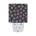thumbnail image 5 of Yayeee LED Plug in Night Light for The Home with Auto Dusk to Dawn Light Sensors, 2 Pack, Colorful Candies, 5 of 6