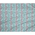 thumbnail image 4 of oneOone Polyester Lycra Fabric Leaves & Floral Block Printed Fabric 1 Yard 56 Inch Wide, 4 of 4