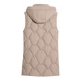 thumbnail image 5 of cfhntfmh Quilted Jackets for Women Warm Fleece Collared Sleeveless Hoodies Outwear Soft Plus Size er Vest with Pockets, 5 of 5