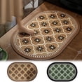 thumbnail image 1 of Bowayaoa Diatomite Floor Mat, Non Slip Bathroom Rug, Super Absorbent Quick Drying Bath Mat, Soft Microfiber Door Mat, Heavy Density Shower Mat for Sink, Kitchen, Entryway, Decorative Foot Mat, 1 of 7
