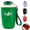 Green, variant on Coffee Vacuum Flask with Smart LED Temperature Display, Stainless Steel Insulated Travel Mug, Portable Drink Tumbler Cup for Commuters
