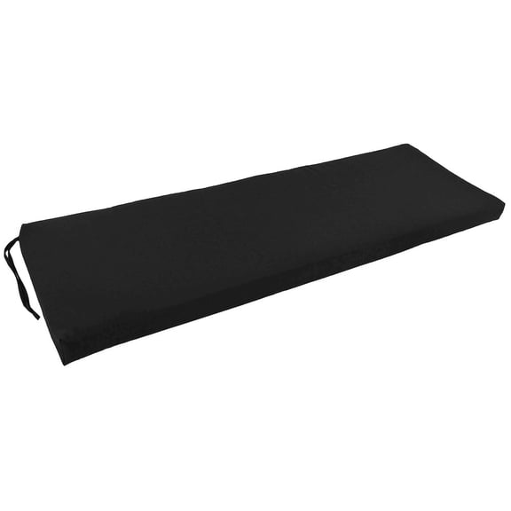 Blazing Needles 48-inch by 19-inch Solid Twill Bench Cushion