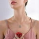 thumbnail image 5 of 925 Sterling Silver I Love You Necklace 100 Languages Love Necklace, 5 of 5