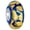 Blue, variant on Womens Murano Glass Charm Bead Red Green Purple Blue Gold Foil for European Bracelet