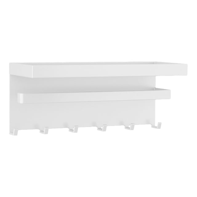 Kitchen Storage Rack Kitchen Multifunctional Shelf Refrigerator Side Magnetic Storage Rack Rolled Paper Towel Seasoning Jar Storage Multifunctional Hooks Kitchen Storage Shelf Rack