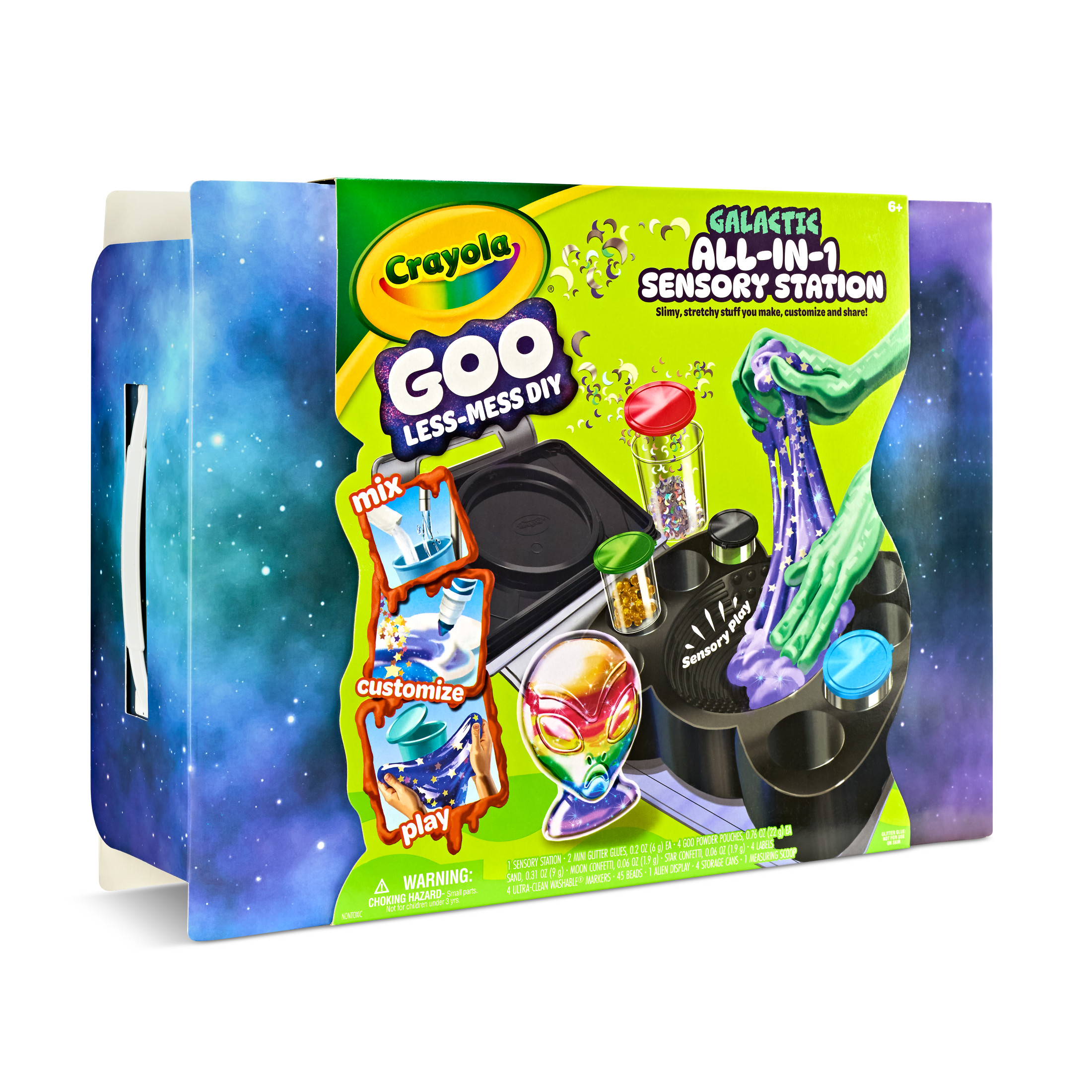 Crayola Goo Galactic All-in-1 Sensory Station Kit photo 4