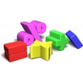 thumbnail image 2 of 3D Math Symbols or Wall Decal by Wallmonkeys Peel and Stick Graphic (36 in W x 20 in H) WM219344, 2 of 4