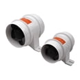 thumbnail image 2 of 12V24V DC Fan RV Yacht 3 Inch Fan Exhaust Fan Battery Ventilation Fan Exhaust 145CFM ,Long Lasting, 2 of 4