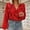 hwj# Red232, variant on Women'S Sequin Top V Neck Shiny Long Sleeve Casual Loose Elegant Solid Color Stylish Sparkly Shirt Glitter Carnival Evening Party Blouse Casual Top Blouse,Navy,S