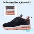 thumbnail image 5 of BEOAPT Women Running Shoes and Breathable Air Sneakers Tennis Walking Shoes Lightweight Casual Sneakers for Gym Travel Work Size 9, 5 of 10