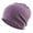 Purple, variant on Summer Skull Mens Womens Slouch Hat Headwear for Chemo Cancer Sleep -