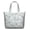 Floral, variant on Lightweight Travel Tote Bag with Cute Lemon Vintage Floral Prints Large Capacity Weekender Bag Featuring Fresh Yellow Fruit Bright Summer Design