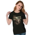thumbnail image 3 of All Hallows Eve Zombie Halloween Womens Slim Fit Graphic Tee Brisco Brands S, 3 of 5