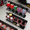 thumbnail image 6 of Wall Mountable Garage Storage Structure Organizes 5 Sprinkle Bottles and Tools Includes 4 Extra Cavities for Addons Constructed of Strong Metal, 6 of 8