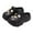 Black, variant on Clogs for Women Sandals Breathable Unisex For Everyday Wear Comfortable Thick Sole Casual Walking Shoes With Decorative Charms