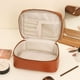 thumbnail image 4 of Neceser de Viaje de Gran Capacidad, Neceser de Maquillaje de Piel con Compartimentos para Brochas, Separador, Organizador de Maquillaje Portátil., 4 of 7