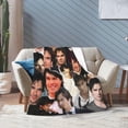 thumbnail image 6 of Ian Somerhalder Collage Blanket Super Soft Lightweight Fleece Thermal Blanket All Season for Bed Couch Living Room Air Conditioning Blanket, 6 of 7