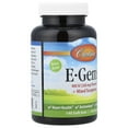 thumbnail image 3 of Carlson Laboratories E-Gems Plus 400IU(268 mg) Vitamin E + Mixed Tocopherols 140 Softgel, 3 of 4