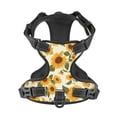thumbnail image 4 of Lsque Classical Cute Sunflower Dog Harness, No-Pull Pet Harness with 2 Leash Clips, Adjustable Soft Padded Dog Vest with Easy Control Handle for Large Dogs-Large, 4 of 9