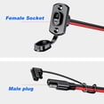 thumbnail image 2 of Adaptador Cable Extensión SAE Cargador Batería 12AWG 30CM Likrtyny, 2 of 9