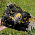 thumbnail image 5 of 1 Pcs 2D Flat License Plate Covers & Frames, Owl For Decorative Front, Waterproof For Decoration Aluminum License Plate Covers & Frames Cover For Men Women, 12" X 6", 5 of 6