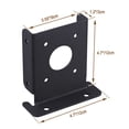 thumbnail image 2 of Juego de 4 Soportes Ajustables para Base de Poste de PéRgola para Valla de Madera, Soportes de Base de Anclaje de Poste de Alta Resistencia para BuzóN de Barandilla de Cubierta, 2 of 7