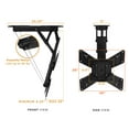 thumbnail image 5 of Mount-It! Motorized Ceiling TV Wall Mount | Fits 32"-55" TVs | Remote Included, 5 of 6